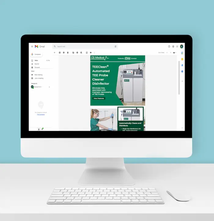 CS Medical HTML Email Mockup